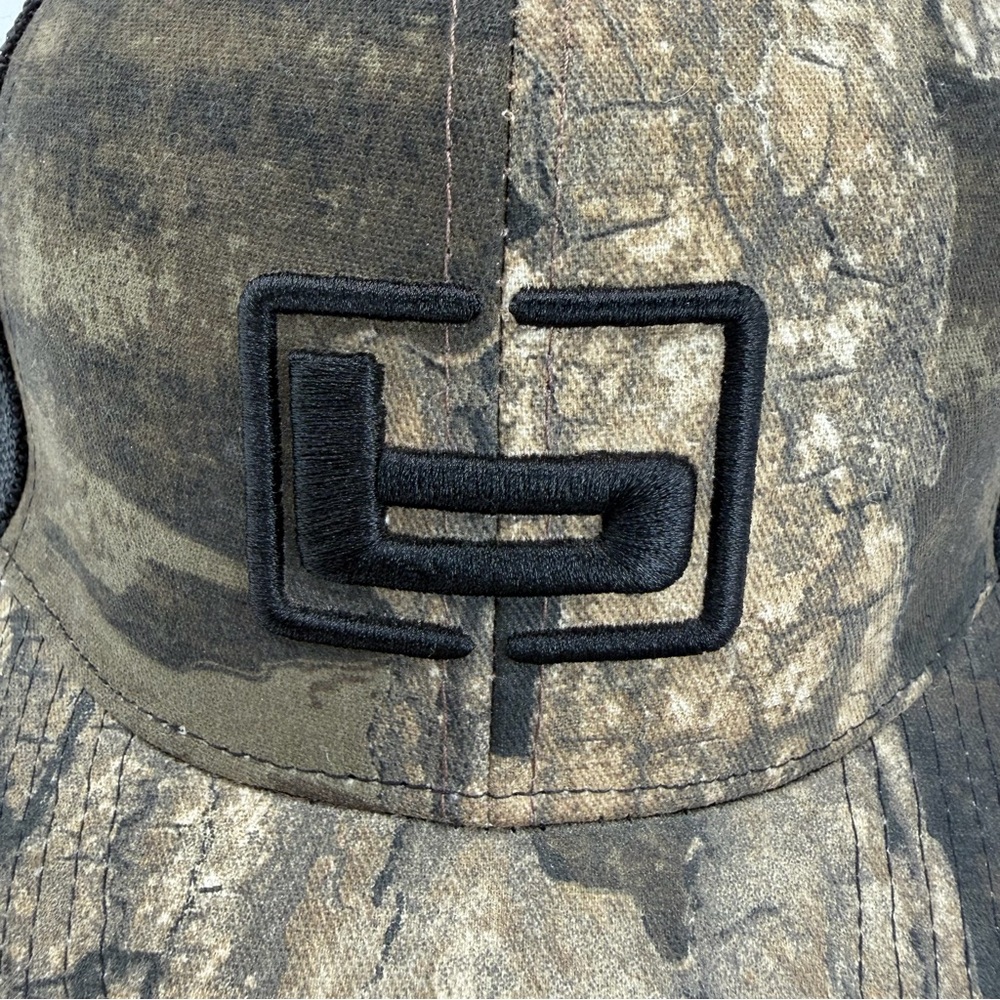 Banded Trucker Camo Cap Mesh Back Adjustable Snapback Field Camouflage Hat OS - Picture 5 of 9